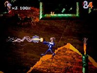 une photo d'Ã©cran de Earthworm Jim 2 sur Sega Megadrive